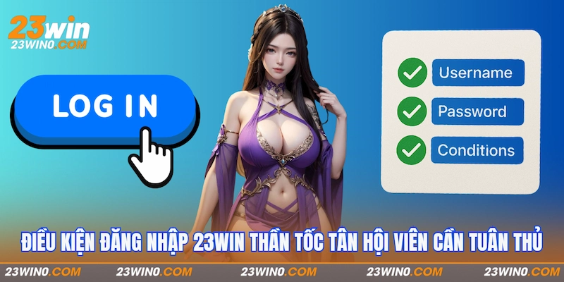 Đăng nhập 23Win cần điều kiện nào